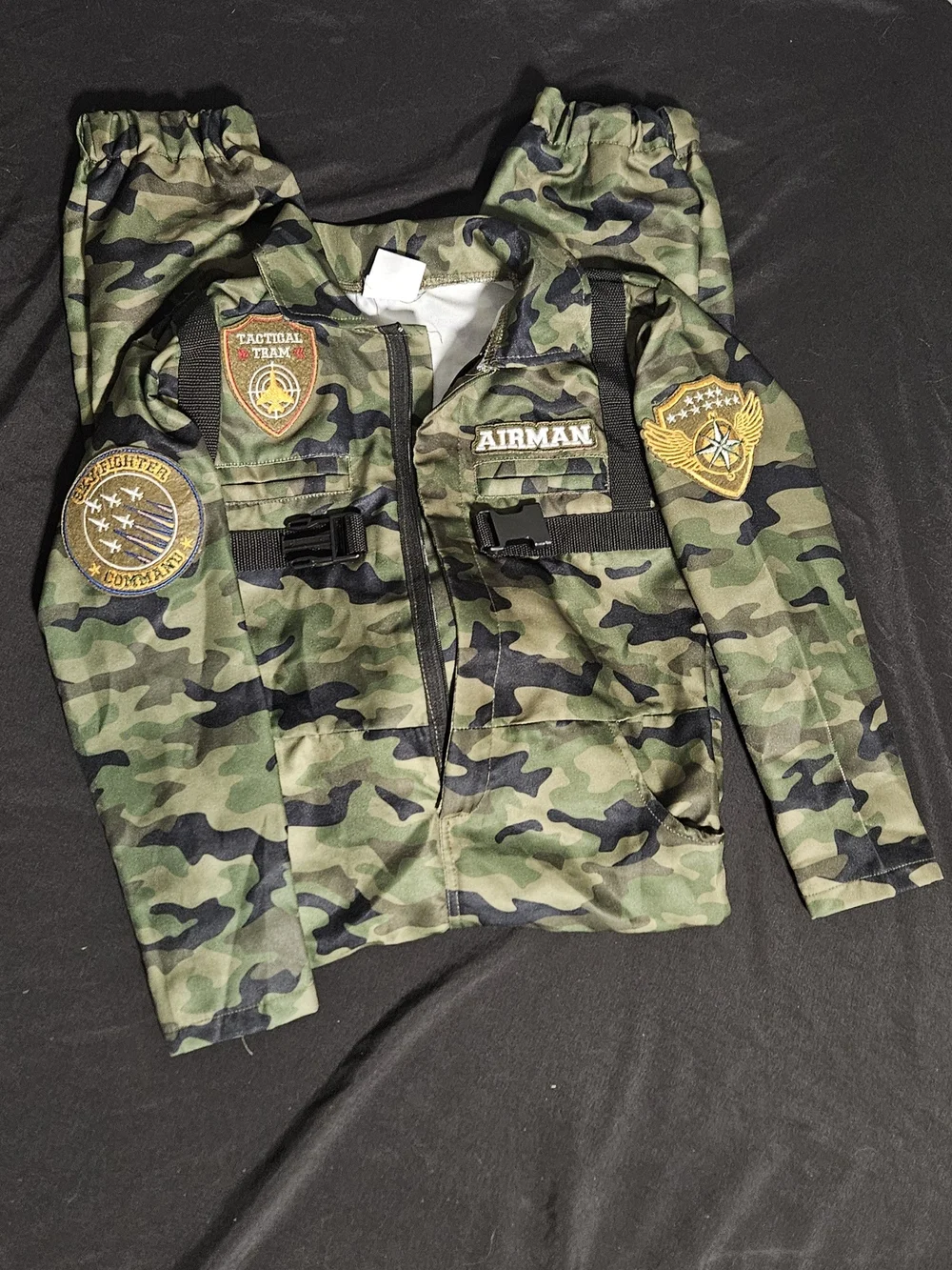 Men’s Camo Utility Jacket - Green Camouflage